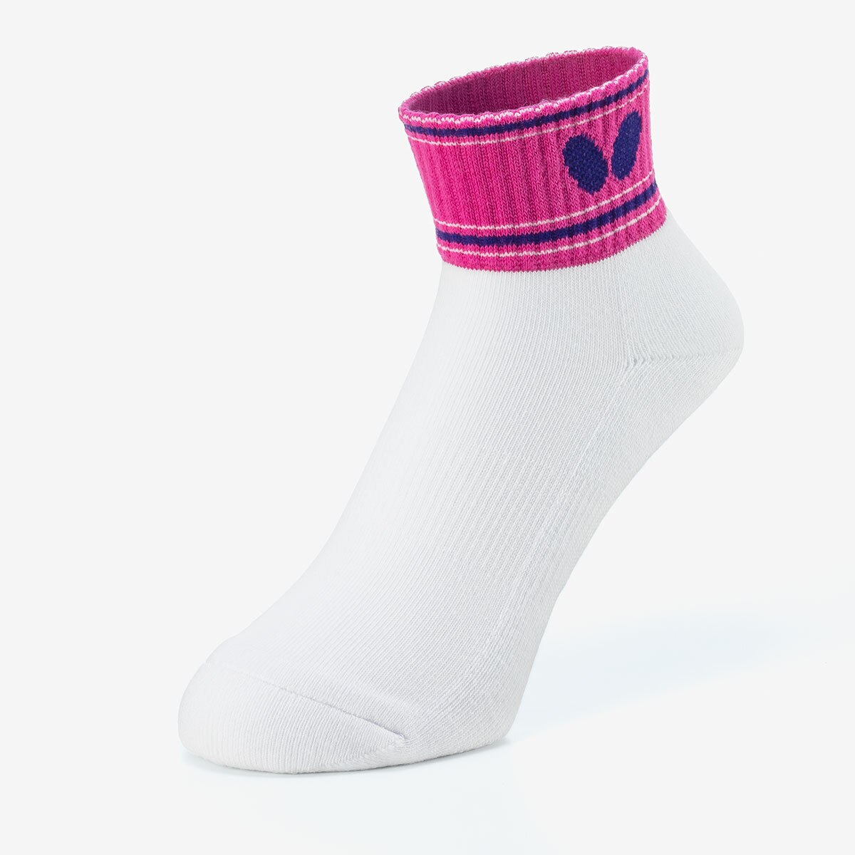 Butterfly Clyde Socks - Rose